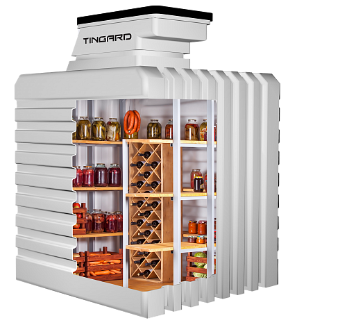 Пластиковый погреб Тингард от производителя